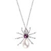 Pearl Spider Pendant Necklace