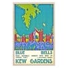 Kew Bluebells Wooden TFL Postcard