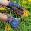 Love The Glove Gardening Gloves Oak Leaf Navy