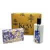 Bluebell and Jasmine Eau de Toilette and Soap in Kew gift box with red shred.