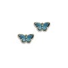 Kew x Bill Skinner Butterfly Stud Earrings, Blue