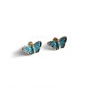 Kew x Bill Skinner Butterfly Stud Earrings, Blue