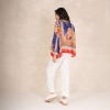 One Hundred Stars Kimono Carnival Cobalt