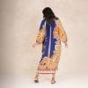 One Hundred Stars Carnival Cobalt Raglan Dress