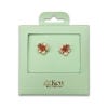 Kew x Bill Skinner Cherry Blossom earrings - in packaging