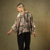 One Hundred Stars Chinoiserie Pink Kimono