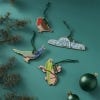 Kew Clara Bamboo Decoration Christmas lifestyle image