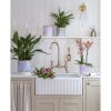 Copenhagen Two Tone Blue Planter, lifestyle image