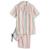 Cosy Corner Rainbow Stripes Pyjamas