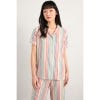 Lifestyle image of the Cosy Corner Stripes Pyjamas