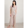 Lifestyle image of the Cosy Corner Stripes Pyjamas