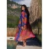 One Hundred Stars Gown Crane Cobalt