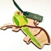 Kew Clara Bamboo Decoration, Parakeet