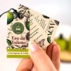 Label of Lemongrass and lime Eau de Toilette