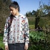 Hand Embroidered Cotton Jacket, Stone