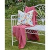 Festival Recycled Cotton Throw, Pink & Orange
