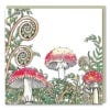 Doodle Beautiful Toadstool Card