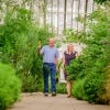 Kew members enjoying the glass houses at Kew Gardens