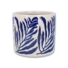 Navy Branch Pot Cover Planter from Gisela Graham