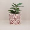 Dusky Mauve Branch Pot Cover Planter from Gisela Graham