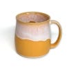 Handmade Mug, Mustard