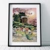 Kew Japanese Gateway Framed Print