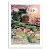 Print A3 size featuring Kew Japanese Gateway