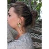 Kew Orchid Pearl Stud Earrings, lifestyle image