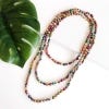 Kantha Bead Long Necklace