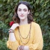 Kantha Bead Long Necklace, lifestyle image