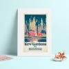 Kew Gardens by A A Moore TFL Print, 30 x 40cm
