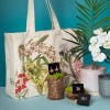 Kew Orchids Large Tote Bag, lifestyle image
