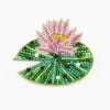 Kew x My Doris Waterlily Beaded Brooch