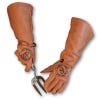 Kew Leather Gauntlet Gloves, lifestyle image