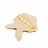 Kew x My Doris Beaded Rose Brooch, back