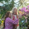 Kew members enjoying the Orchid displays