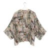One Hundred Stars Chinoiserie Pink Kimono