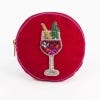 My Doris, Pink Fizz Round Pouch