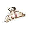 Nordic Flowers Lace & Buds Claw Clip