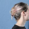 Nordic Flowers Lace & Buds Claw Clip