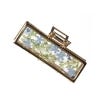 Moss & Forget-me-not Rectangle Claw Clip from Nordic Flowers