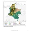 Ecosystem map from Catalogue of Useful Plants of Colombia