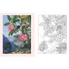 The Kew Gardens Marianne North Nature Colouring Book - sample page