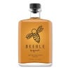 Image of the bottle the Honey Whisky Liqueur which features a stylised bee and the writing "Beeble Original"