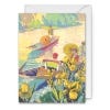 TFL Punting on the Thames Greeting Card
