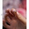 Rainbow CZ Stud Earrings, Gold Plated