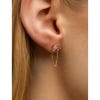 Rainbow CZ Stud Earrings, lifestyle image