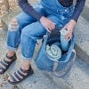 Roka Recycled Canvas Trafalgar Tote Bag lifestyle