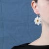 Daisy Earrings in Sterling Silver
