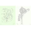 Kew Gardens Large Print Flowers Dot-to-Dot book - inside pages